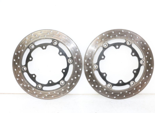 PAIRE DISQUES FREIN AVANT