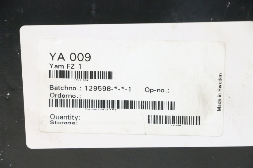 photo de AMORTISSEUR ARRIERE YAMAHA FZ8 800 (2010 - 2016) - Zoom composants