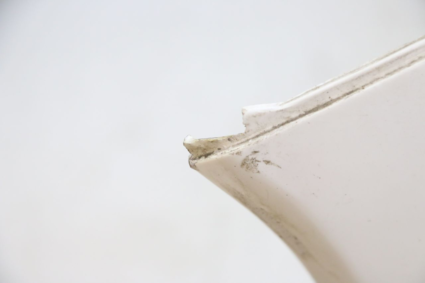 photo de BAS DE CAISSE GAUCHE JONWAY AZTRAL 125 (2008 - 2017) - Zoom état d’usage