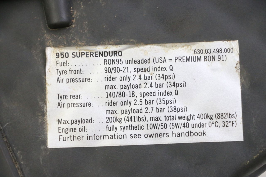 photo de BOITE A AIR KTM SUPERENDURO R 950 (2005 - 2009) - Autre angle de vue