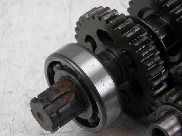 photo de BOITE DE VITESSE KYMCO QUANNON 125 (2007 - 2014) - Zoom état d’usage