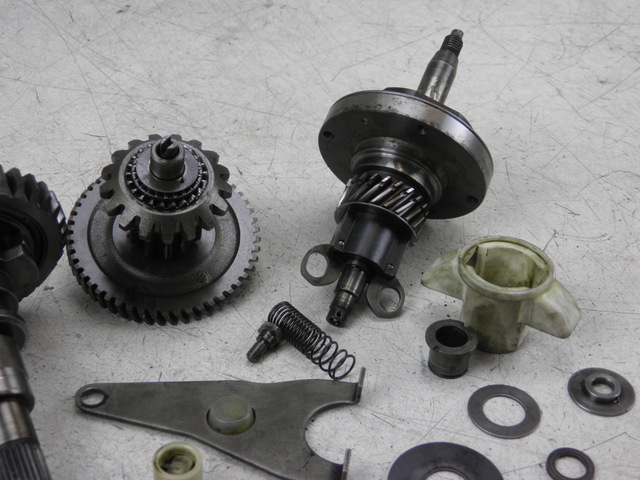 photo de BOITE DE VITESSE PIAGGIO VESPA PK 80 (1983 - 1996) - Marquages et références