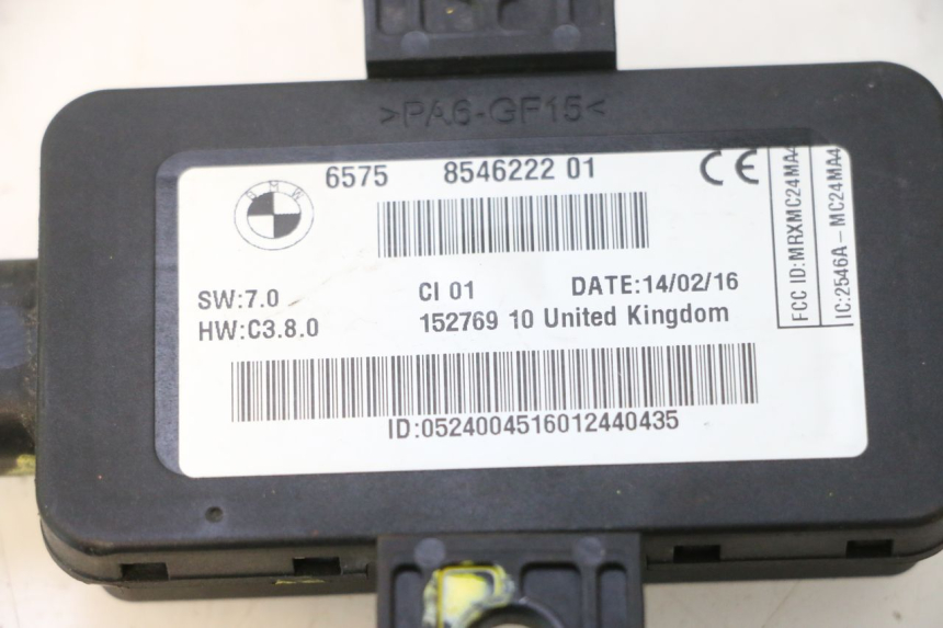 photo de BOITIER CONTROLE PRESSION PNEU BMW C SPORT 650 (2015 - 2021) - Détail de la pièce