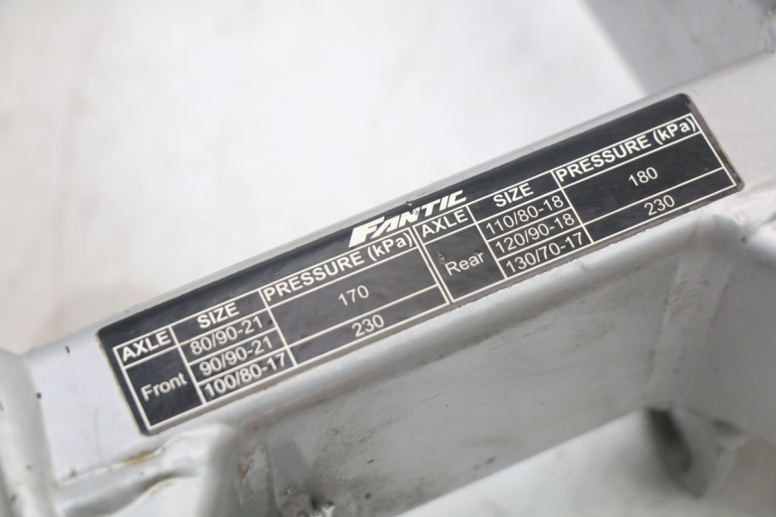 photo de BRAS OSCILLANT FANTIC XM PERFORMANCE 2T 50 (2021 - 2022) - Points de fixation