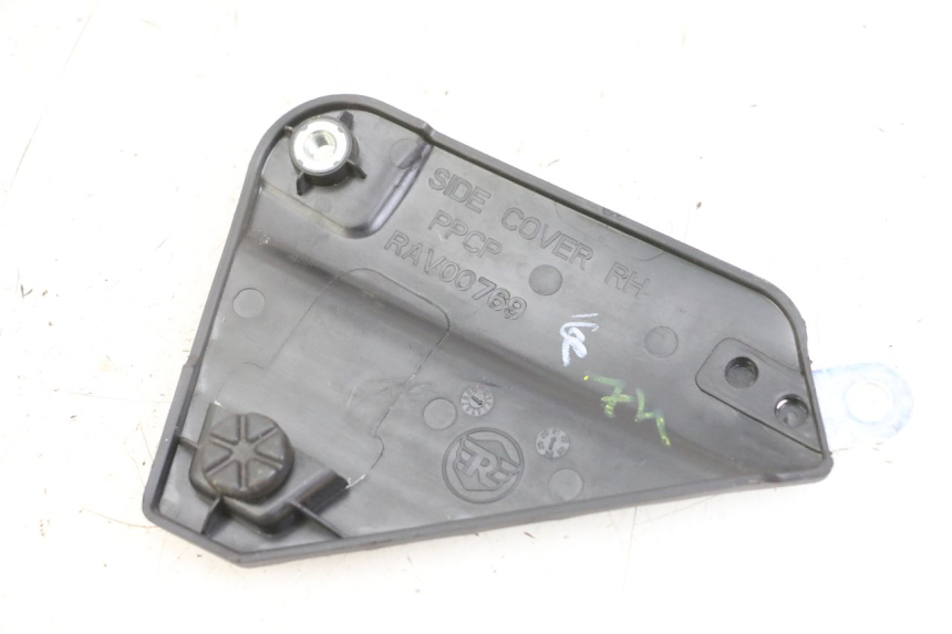 photo de CACHE CHASSIS LATERAL DROIT ROYAL ENFIELD HYMALAYAN 410 (2016 - 2023) - Zoom état d’usage