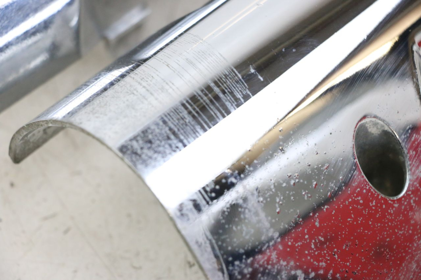 photo de CACHE FOURCHE PEUGEOT GEOPOLIS RS 125 (2007 - 2009) - Points de fixation