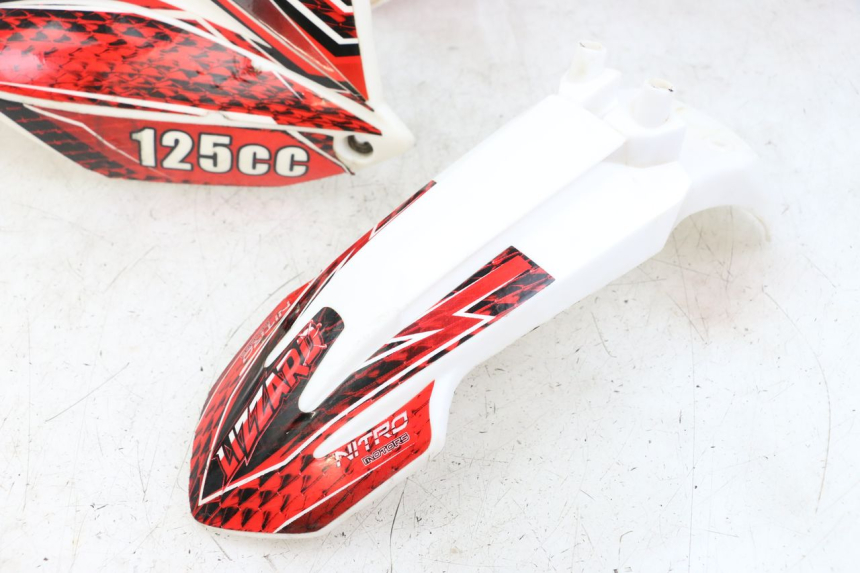 photo de CARROSSERIE CARENAGE COMPLET NITRO MOTORS THUNDER 125 - Vue rapprochée