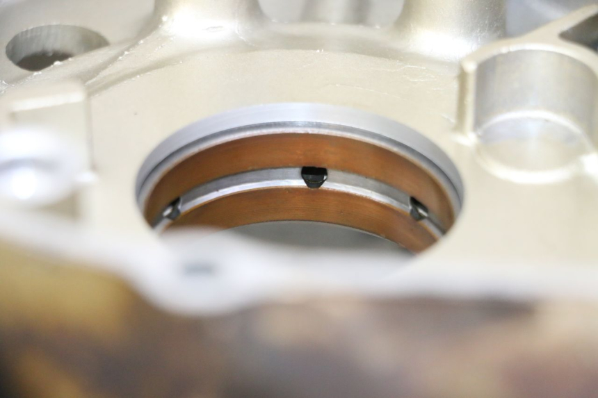 photo de CARTER BAS MOTEUR HONDA NTV DEAUVILLE 650 (2001 - 2006) - Zoom composants