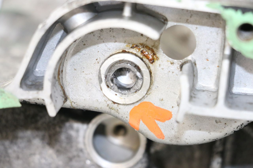 photo de Lower engine casing EUROCKA R8 4T 50 (2013 - 2022) - Points de fixation