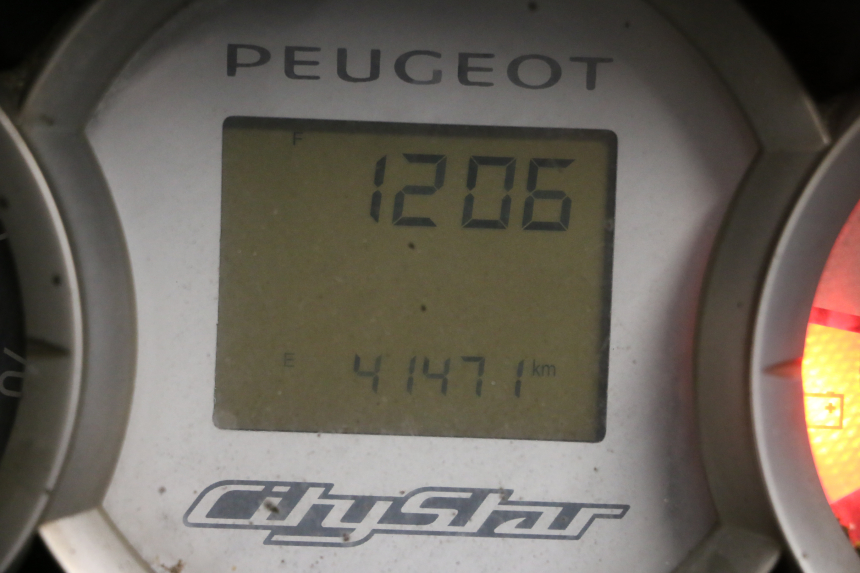 photo de COMPTEUR PEUGEOT CITYSTAR 50 (2013 - 2017) - Autre angle de vue