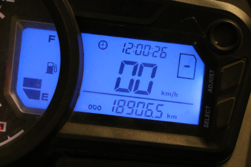 photo de COMPTEUR  KSR CODE 125 (2018 - 2020) - Gros plan technique