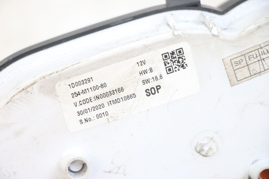 photo de COMPTEUR PIAGGIO NEW TYPHOON 50 (2018 - 2021) - Marquages et références