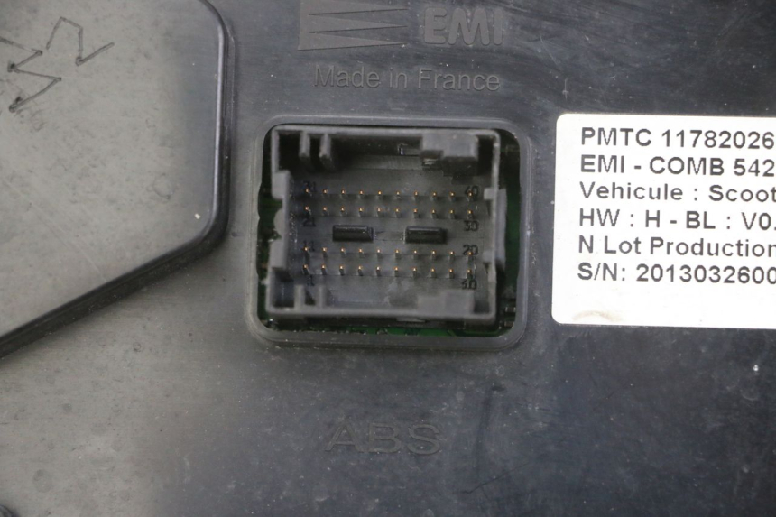 photo de COMPTEUR  PEUGEOT SATELIS 125 (2013 - 2018) - Vue d’ensemble