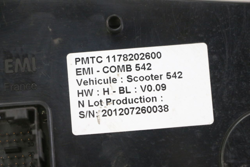 photo de COMPTEUR  PEUGEOT SATELIS 125 (2013 - 2018) - Pièce contrôlée