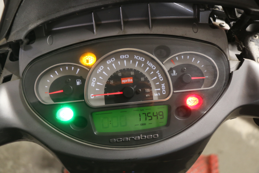 photo de COMPTEUR APRILIA SCARABEO LIGHT 125 (2007 - 2011) - Vue produit