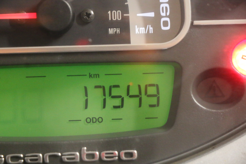 photo de COMPTEUR APRILIA SCARABEO LIGHT 125 (2007 - 2011) - Détails caractéristiques