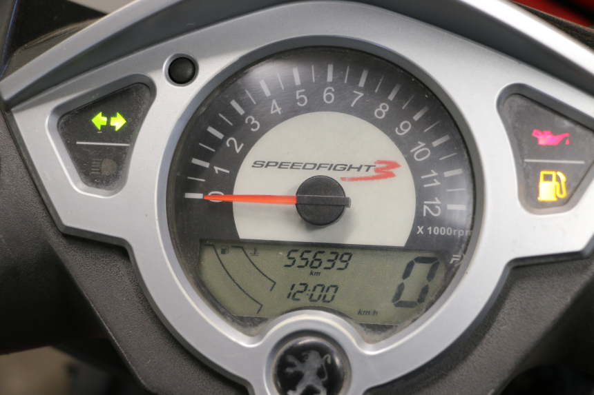 photo de COMPTEUR  PEUGEOT SPEEDFIGHT 3 LC 2T 50 (2009 - 2015) - Zoom état d’usage