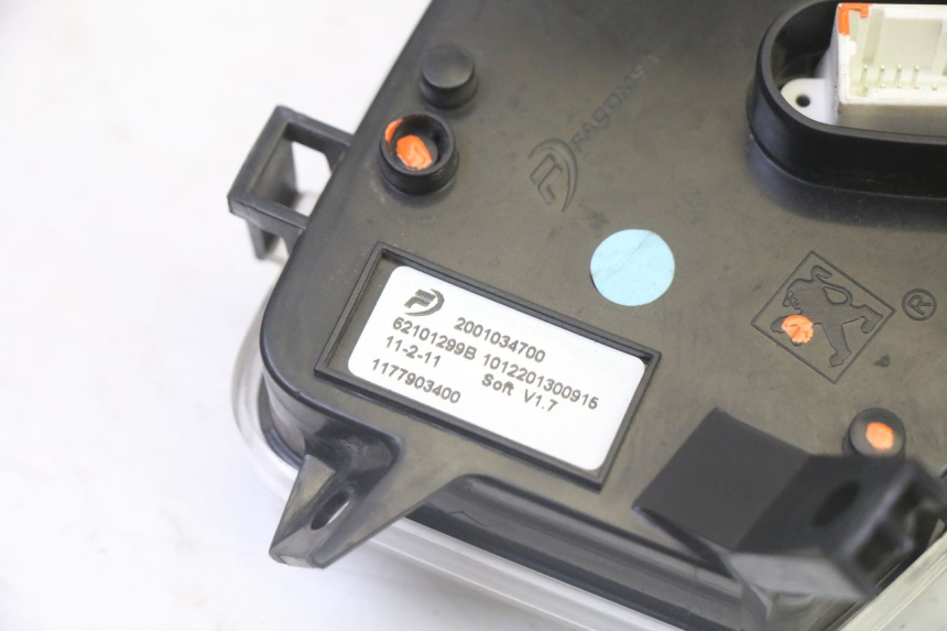 photo de COMPTEUR PEUGEOT VIVACITY NEW 4T 50 (2008 - 2017) - Marquages et références