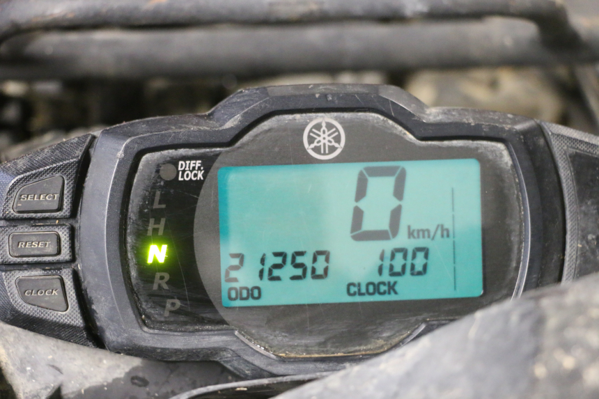 photo de COMPTEUR  YAMAHA YFM GRIZZLY 550 (2008 - 2015) - Zoom état d’usage