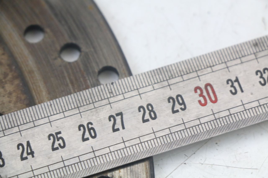 photo de DISQUE FREIN ARRIERE YAMAHA FJR ABS 1300 (2006 - 2012) - Zoom état d’usage