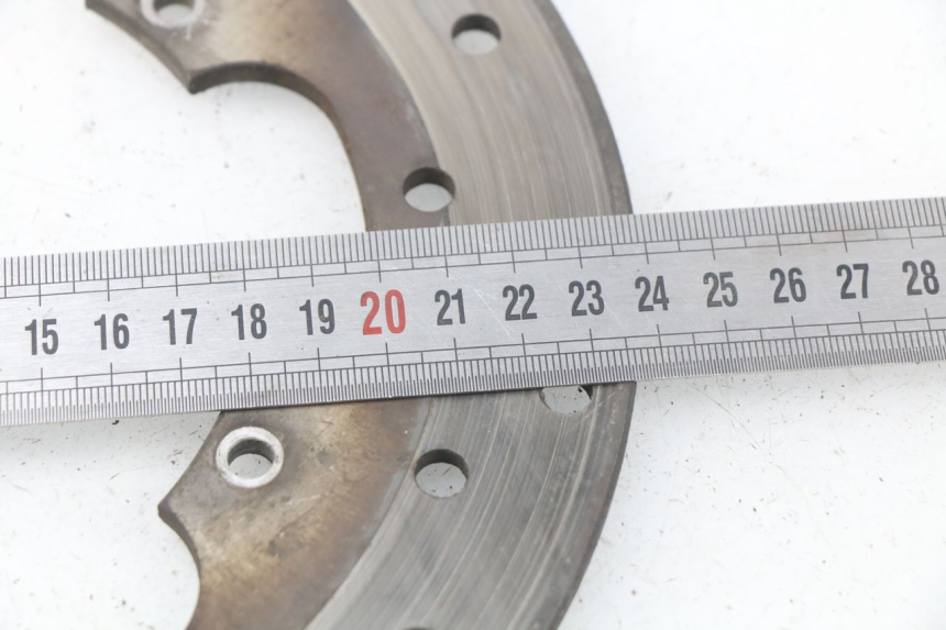 photo de DISQUE FREIN ARRIERE PIAGGIO MP3 LT 400 (2007 - 2012) - Zoom état d’usage