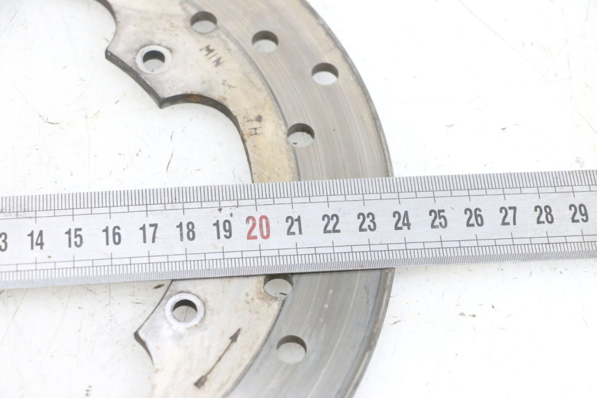 photo de DISQUE FREIN ARRIERE PIAGGIO MP3 500 (2016 - 2018) - Zoom état d’usage