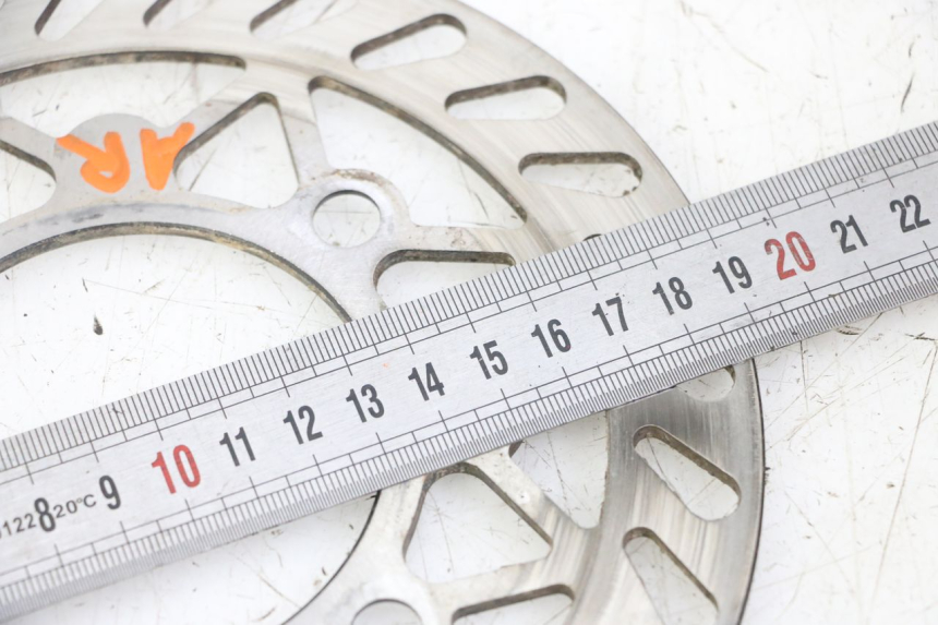 photo de DISQUE FREIN ARRIERE APOLLO RFZ 125 - Zoom état d’usage