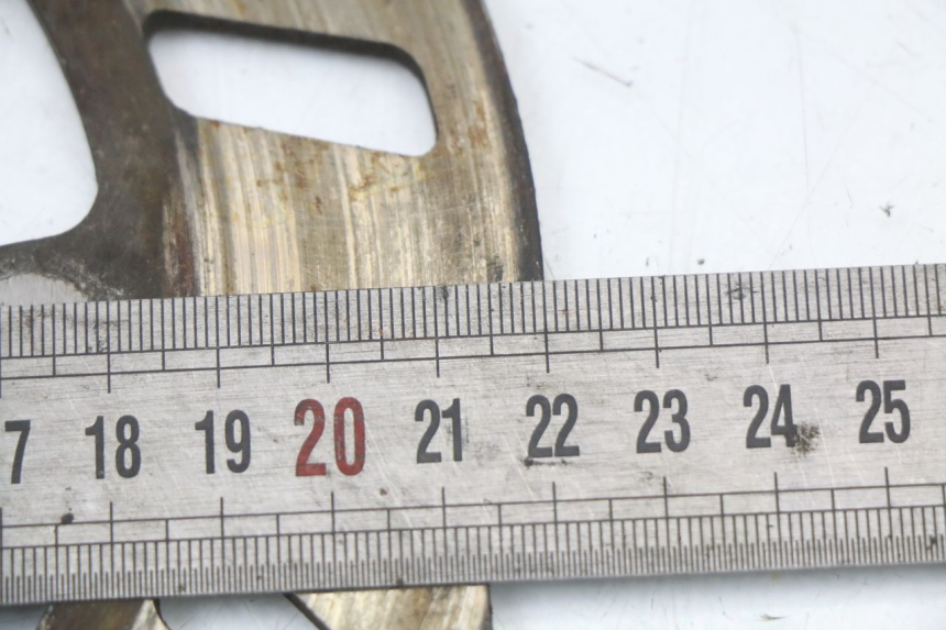 photo de DISQUE FREIN ARRIERE KEEWAY TX 50 (2008 - 2015) - Zoom état d’usage