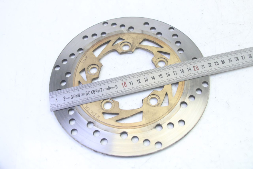 photo de DISQUE FREIN ARRIERE DAELIM VJ ROADWIN FI 125 (2008 - 2017) - Zoom état d’usage