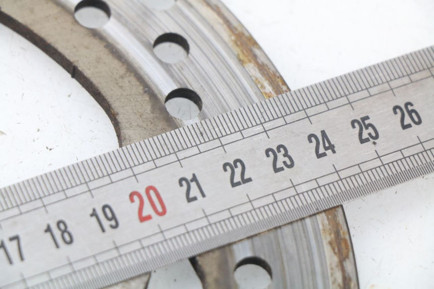 photo de DISQUE FREIN ARRIERE YAMAHA X-MAX XMAX 125 (2010 - 2013) - Zoom état d’usage