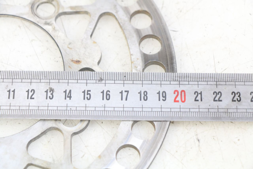 photo de DISQUE FREIN AVANT ORION AGB37 CRF1 DIRT BIKE 125 (2013 - 2021) - Zoom état d’usage