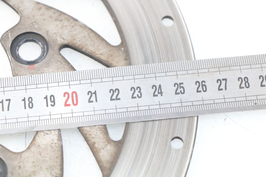 photo de DISQUE FREIN AVANT KYMCO AGILITY CITY 4T 50 (2008 - 2016) - Zoom état d’usage