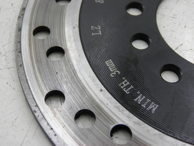 photo de DISQUE FREIN AVANT BAOTIAN BT 50 QT-9 50 (2006 - 2009) - Détail de la pièce