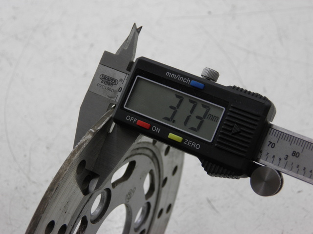 photo de DISQUE FREIN AVANT BAOTIAN BT COLLECTOR 50 (2005 - 2013) - Détail de la pièce