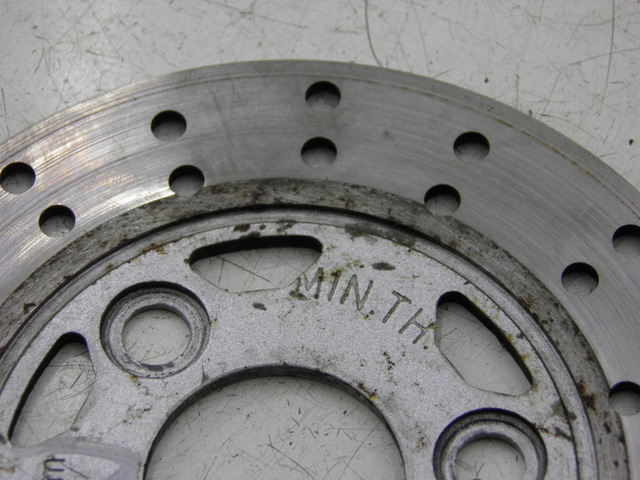 photo de DISQUE FREIN AVANT BHM REVENGER 50 (2009 - 2015) - Détail de la pièce