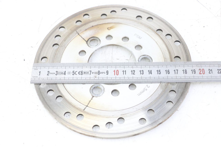 photo de DISQUE FREIN AVANT DAELIM BESBI 125 (2007 - 2008) - Gros plan technique