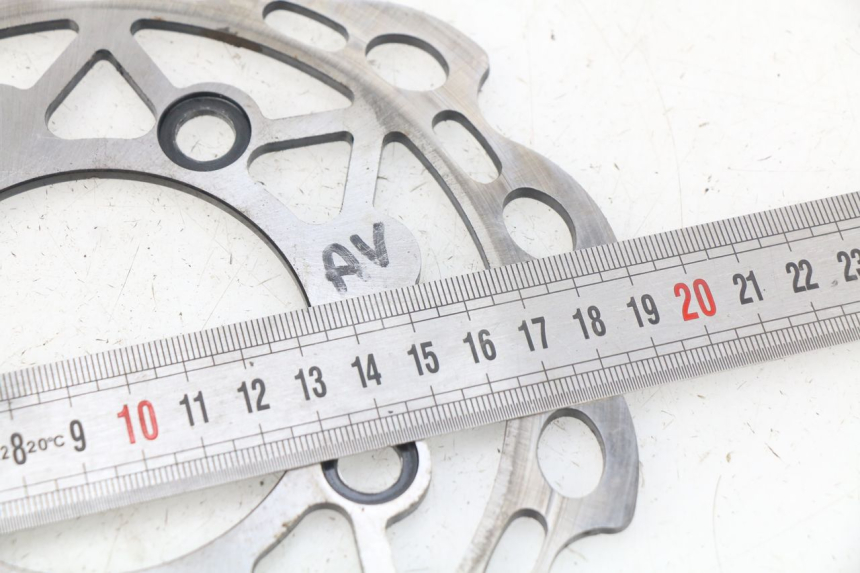 photo de DISQUE FREIN AVANT LONCIN DIRT BIKE 125 - Zoom état d’usage