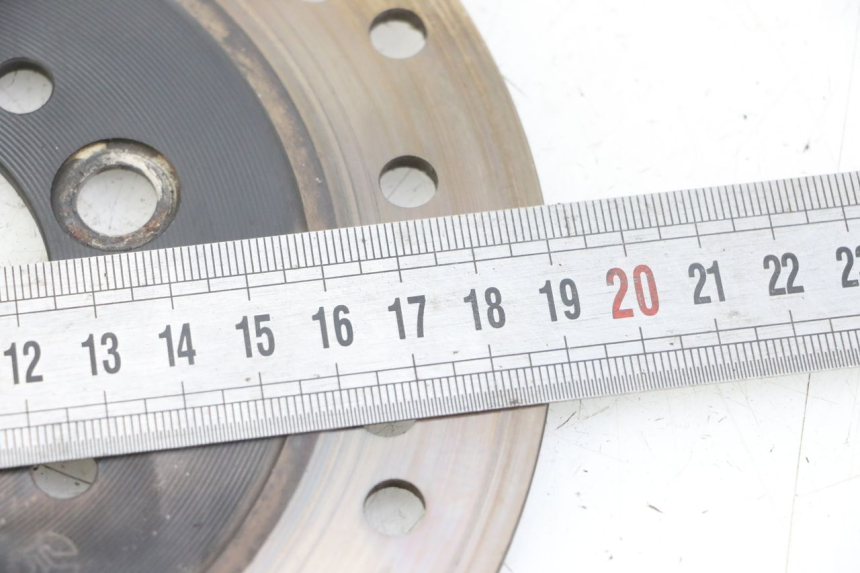 photo de DISQUE FREIN AVANT GOES WIKI 125 (2010 - 2015) - Zoom état d’usage