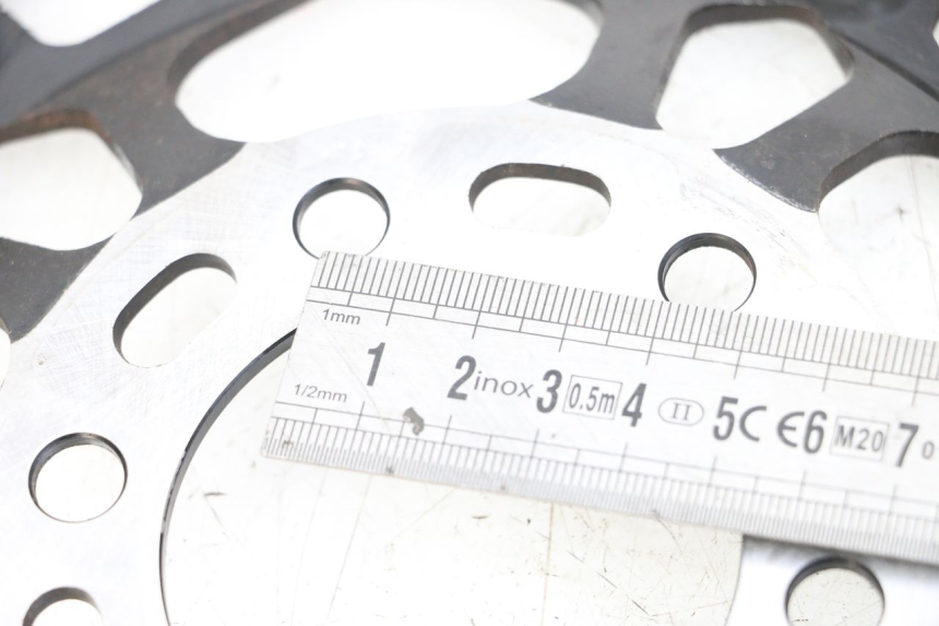 photo de Front brake disc HYOSUNG GTR 125 (2006 - 2008) - Zoom état d’usage