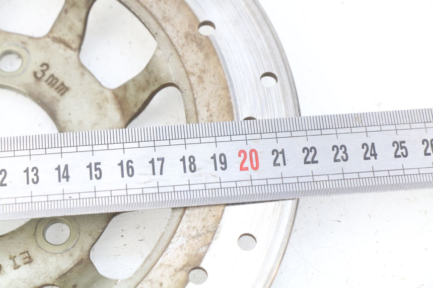 photo de DISQUE FREIN AVANT HAOTIAN HT125T-2 125 - Détail de la pièce