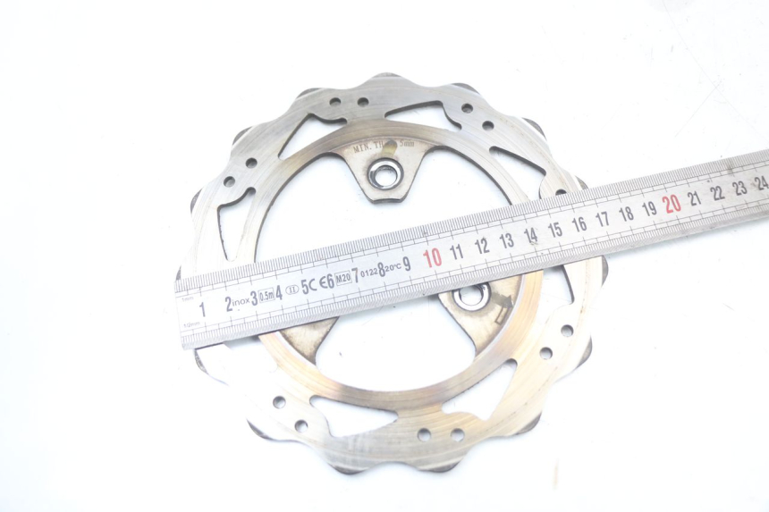 photo de DISQUE FREIN AVANT PEUGEOT KISBEE 4T 50 (2018 - 2022) - Zoom état d’usage