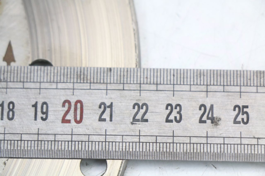 photo de DISQUE FREIN AVANT PIAGGIO LIBERTY 4T 50 (2004 - 2008) - Zoom état d’usage