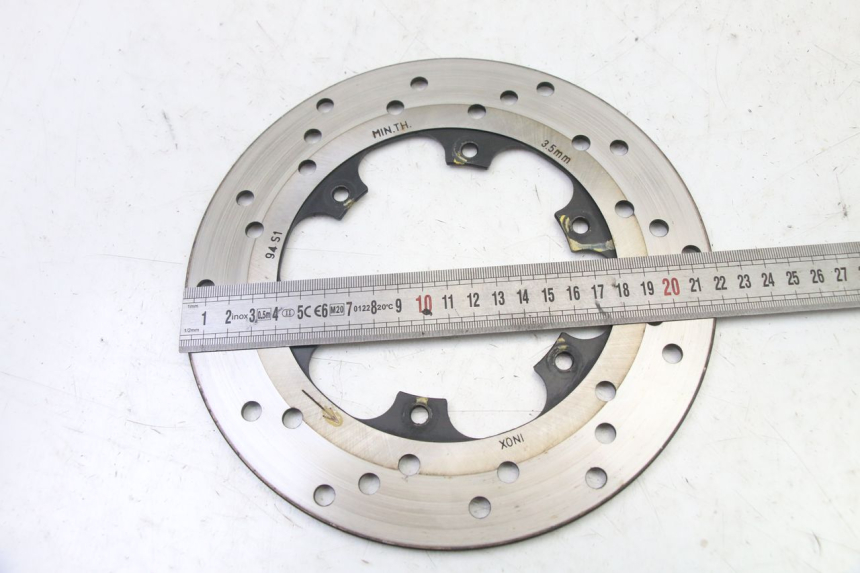 photo de DISQUE FREIN AVANT PIAGGIO NEW TYPHOON 50 (2018 - 2021) - Zoom état d’usage