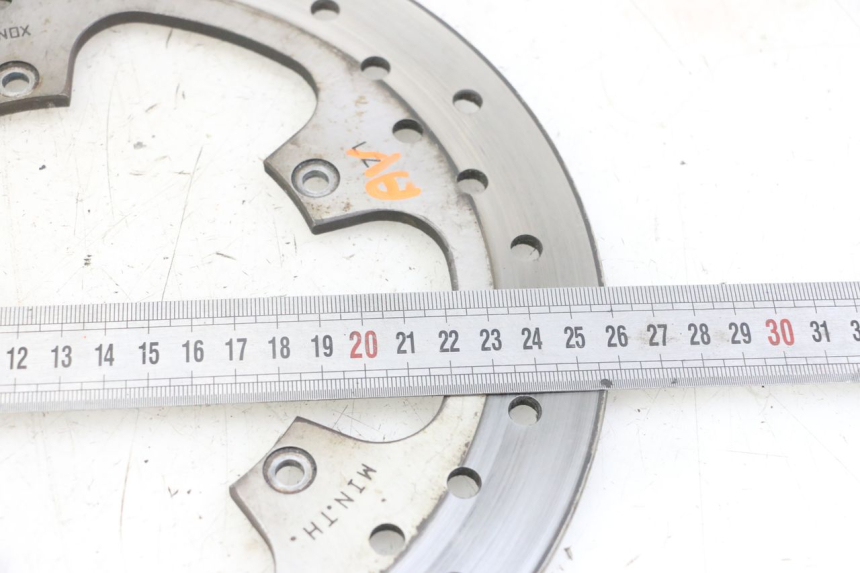 photo de DISQUE FREIN AVANT GILERA NEXUS 125 (2009 - 2013) - Zoom état d’usage