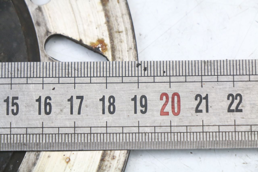 photo de DISQUE FREIN AVANT SYM ORBIT 50 (2008 - 2010) - Autre angle de vue