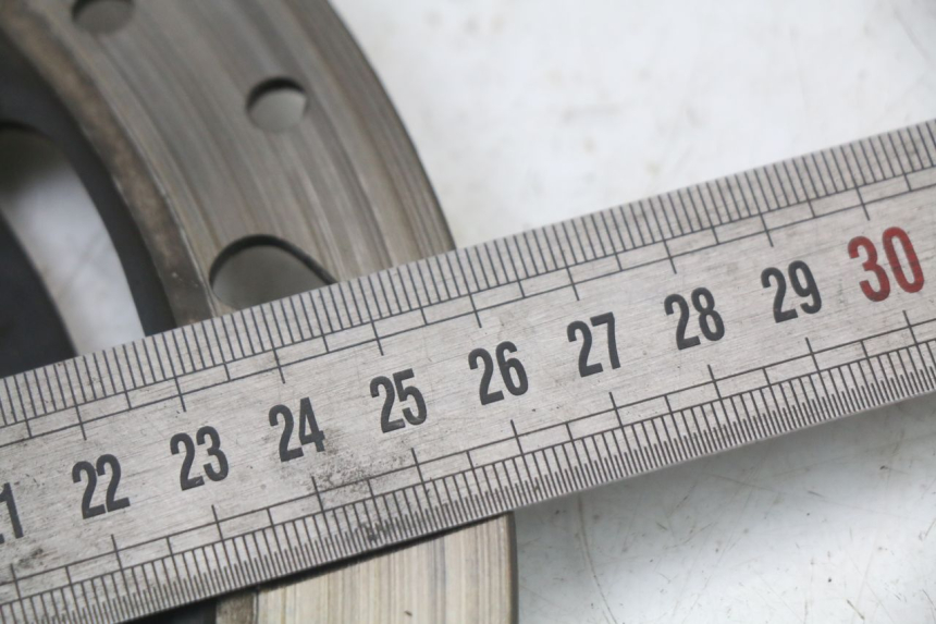 photo de DISQUE FREIN AVANT PEUGEOT BELVILLE 125 (2017 - 2021) - Autre angle de vue