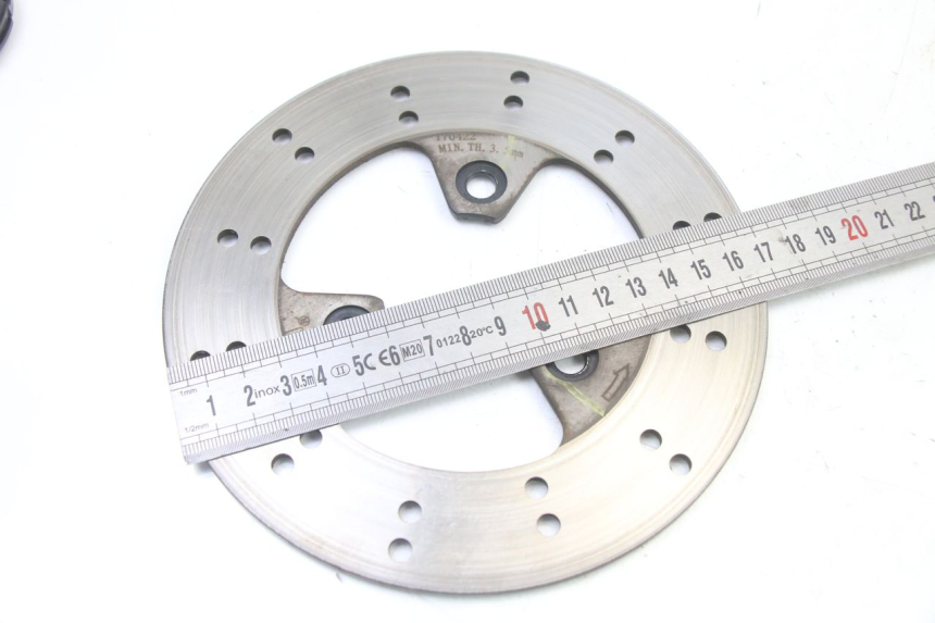 photo de DISQUE FREIN AVANT PEUGEOT KISBEE 4T 50 (2010 - 2017) - Zoom état d’usage