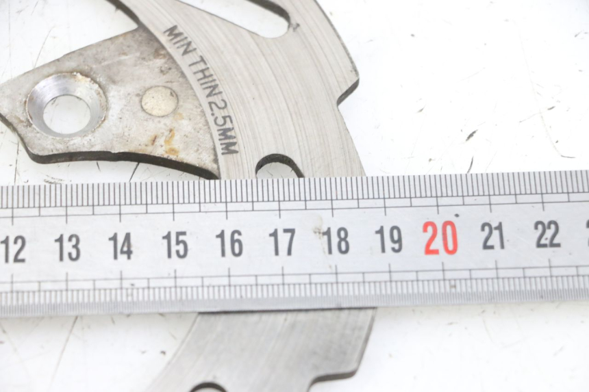 photo de DISQUE FREIN AVANT PEUGEOT TKR TREKKER FURIOUS 50 (2005 - 2014) - Zoom état d’usage