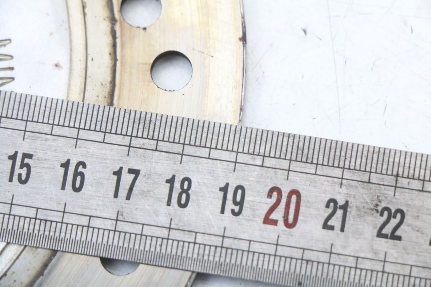 photo de DISQUE FREIN AVANT EUROCKA R8 4T 50 (2013 - 2022) - Zoom état d’usage