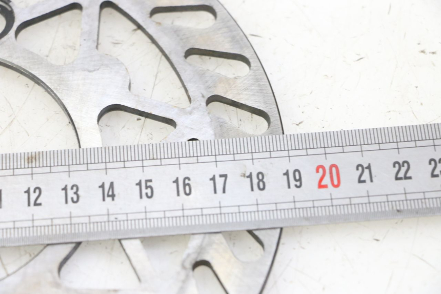 photo de DISQUE FREIN AVANT APOLLO RFZ 125 - Zoom état d’usage